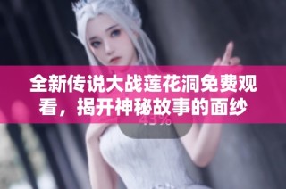 全新传说大战莲花洞免费观看，揭开神秘故事的面纱