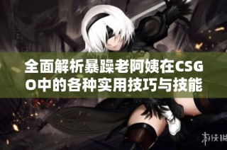 全面解析暴躁老阿姨在CSGO中的各种实用技巧与技能推荐