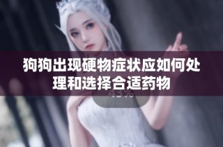 狗狗出现硬物症状应如何处理和选择合适药物