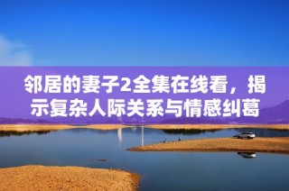 邻居的妻子2全集在线看，揭示复杂人际关系与情感纠葛的精彩剧集