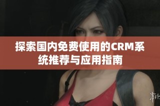 探索国内免费使用的CRM系统推荐与应用指南