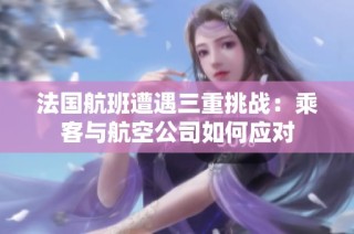 法国航班遭遇三重挑战：乘客与航空公司如何应对