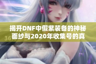 揭开DNF中假紫装备的神秘面纱与2020年收集号的真相探讨