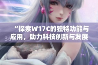 “探索W17C的独特功能与应用，助力科技创新与发展”