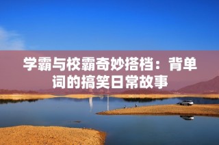 学霸与校霸奇妙搭档：背单词的搞笑日常故事