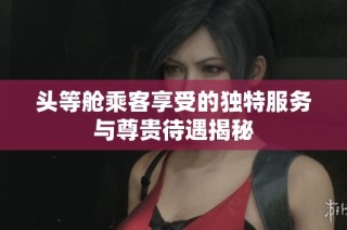 头等舱乘客享受的独特服务与尊贵待遇揭秘