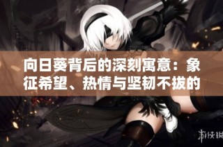 向日葵背后的深刻寓意：象征希望、热情与坚韧不拔的精神