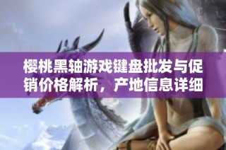 樱桃黑轴游戏键盘批发与促销价格解析，产地信息详细介绍