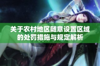 关于农村地区随意设置区域的处罚措施与规定解析
