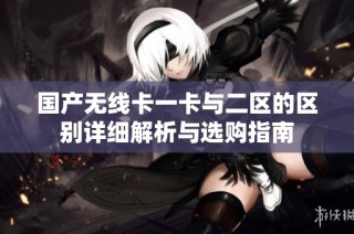 国产无线卡一卡与二区的区别详细解析与选购指南