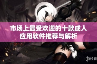 市场上最受欢迎的十款成人应用软件推荐与解析
