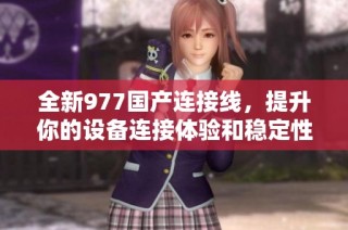 全新977国产连接线，提升你的设备连接体验和稳定性