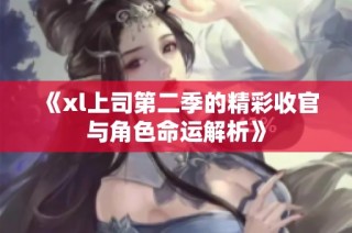 《xl上司第二季的精彩收官与角色命运解析》