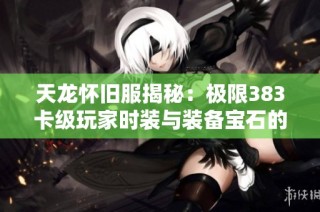 天龙怀旧服揭秘：极限383卡级玩家时装与装备宝石的实力对比分析