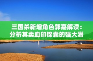 三国杀新增角色郭嘉解读：分析其卖血印锦囊的强大潜力与战术价值