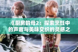《厨房韵母2：探索烹饪中的声音与美味交织的灵感之旅》