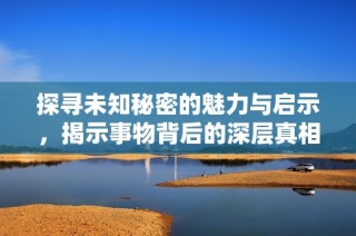 探寻未知秘密的魅力与启示，揭示事物背后的深层真相