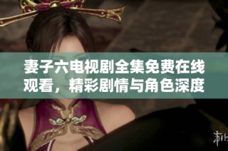 妻子六电视剧全集免费在线观看，精彩剧情与角色深度解析