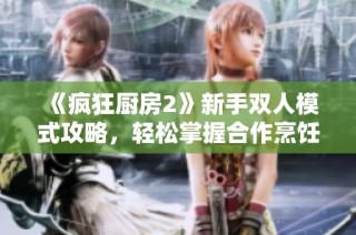 《疯狂厨房2》新手双人模式攻略，轻松掌握合作烹饪技巧！