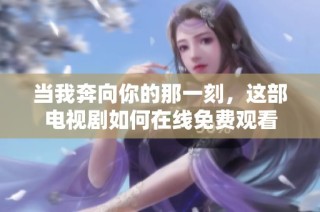 当我奔向你的那一刻，这部电视剧如何在线免费观看