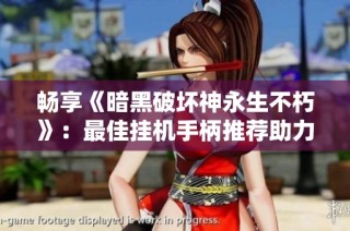 畅享《暗黑破坏神永生不朽》：最佳挂机手柄推荐助力你的冒险之旅