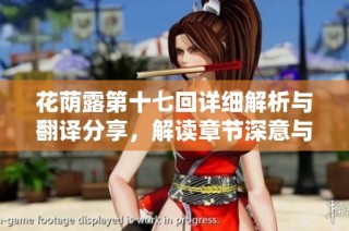 花荫露第十七回详细解析与翻译分享，解读章节深意与情节发展