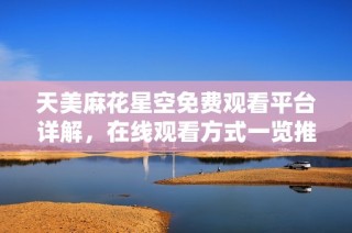 天美麻花星空免费观看平台详解，在线观看方式一览推荐