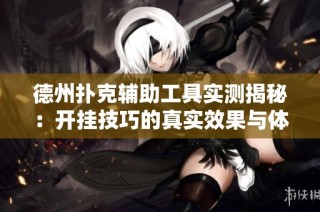 德州扑克辅助工具实测揭秘：开挂技巧的真实效果与体验分析