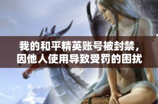 我的和平精英账号被封禁，因他人使用导致受罚的困扰
