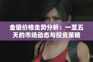 金银价格走势分析：一至五天的市场动态与投资策略
