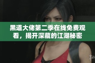 黑道大佬第二季在线免费观看，揭开深藏的江湖秘密