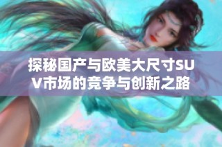 探秘国产与欧美大尺寸SUV市场的竞争与创新之路