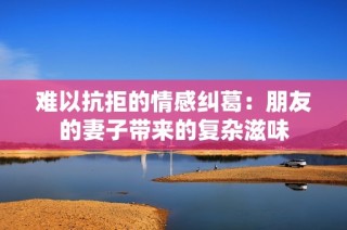 难以抗拒的情感纠葛：朋友的妻子带来的复杂滋味