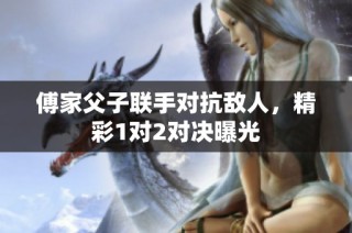 傅家父子联手对抗敌人，精彩1对2对决曝光