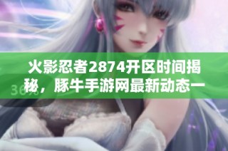 火影忍者2874开区时间揭秘，豚牛手游网最新动态一览