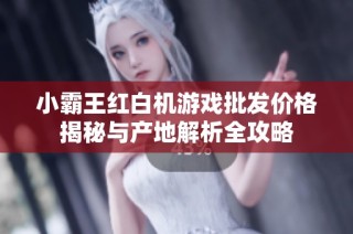 小霸王红白机游戏批发价格揭秘与产地解析全攻略