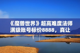 《魔兽世界》超高难度法师满级账号标价8888，真让人感到不可思议！