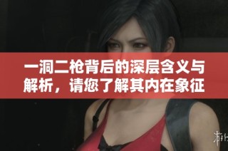 一洞二枪背后的深层含义与解析，请您了解其内在象征意义