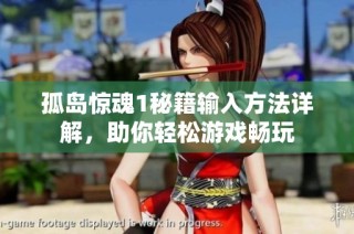 孤岛惊魂1秘籍输入方法详解，助你轻松游戏畅玩