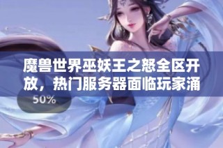 魔兽世界巫妖王之怒全区开放，热门服务器面临玩家涌入高负载挑战