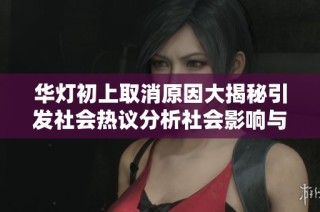 华灯初上取消原因大揭秘引发社会热议分析社会影响与未来趋势