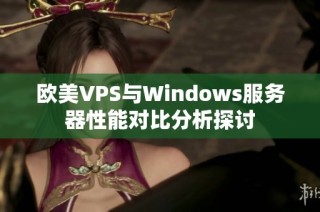 欧美VPS与Windows服务器性能对比分析探讨