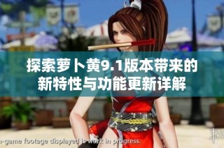 探索萝卜黄9.1版本带来的新特性与功能更新详解