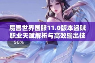 魔兽世界国服11.0版本盗贼职业天赋解析与高效输出技巧分享