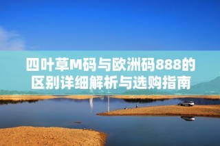 四叶草M码与欧洲码888的区别详细解析与选购指南