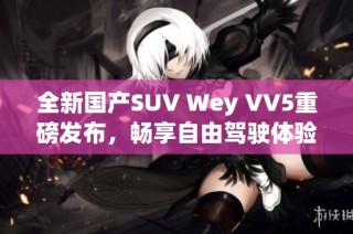 全新国产SUV Wey VV5重磅发布，畅享自由驾驶体验