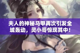 夫人的神秘马甲再次引发全城轰动，灵小哥惊现其中！