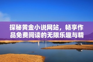 探秘黄金小说网站，畅享作品免费阅读的无限乐趣与精彩内容