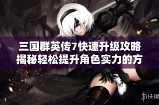 三国群英传7快速升级攻略揭秘轻松提升角色实力的方法