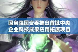 国务院国资委推出首批中央企业科技成果应用拓展项目计划